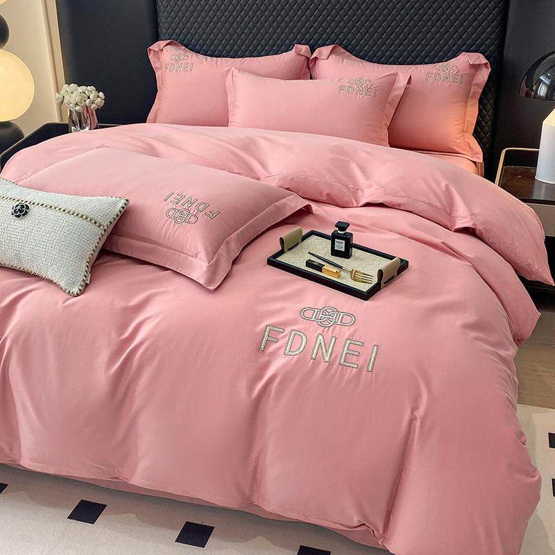 2025春季新单款全磨毛NGV刺绣四件件套--蒂娜系列1.5m床款四棉套