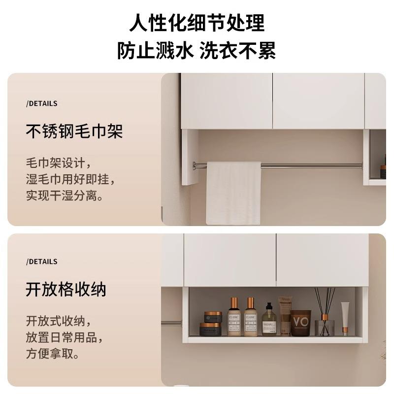 手蜂窝铝架柜壁柜厨房铝合金吊柜504储物吊柜浴室洗台壁柜置物收