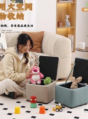 凳子家用矮AJR厅凳子客储物凳结小实耐用茶几沙发软包带凳滑轮搁