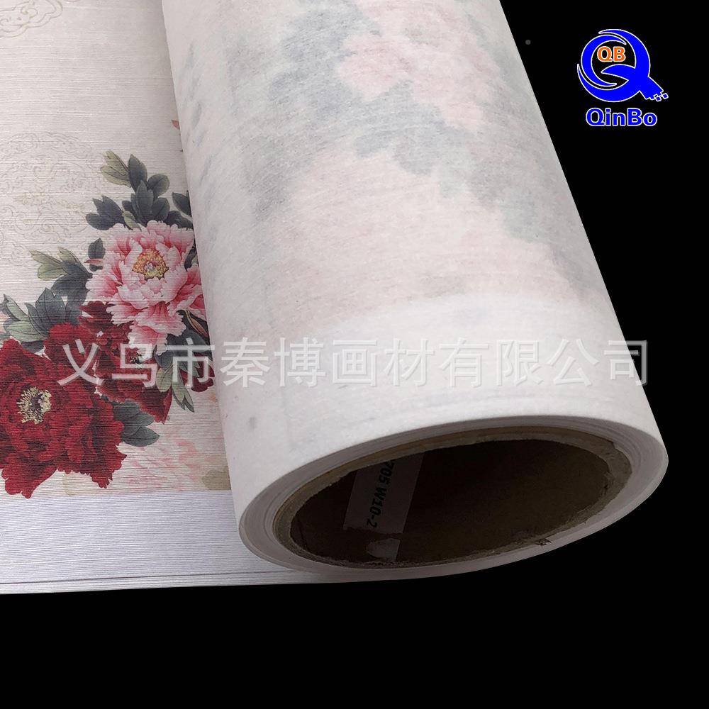 QB-SJSX、水晶纱线墙布接宽幅拼弱溶剂UVLATEX大壁画用布