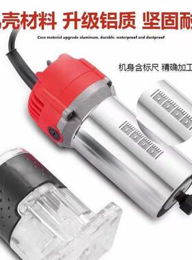 TJD新款木工修边机功孔能雕刻铣铝塑折边木板开槽机开倒装板小锣