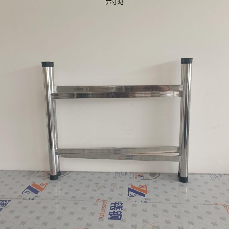 见详情不锈钢桌腿一体餐桌子家用饭现代子可折叠加吃厚大圆桌台脚