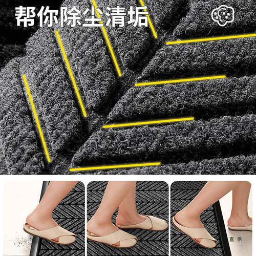 入户门垫防滑豪地宅户外耐脏地家用定制F5M7M6MJ门垫大门口进毯门