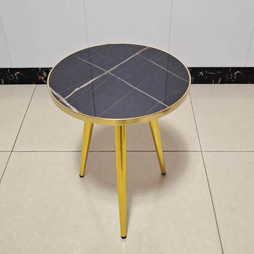 谈轻奢简约小圆桌户三件套家用客厅迷休闲洽桌小型你茶几沙发边几