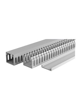 PVC配电柜电气箱行线槽明装塑料阻燃AA-2525-LAA-2545-2565/2580