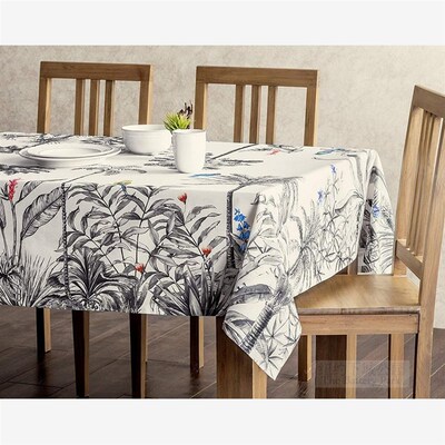 纽约下城公园进口秋日写真发现自然之美棉桌布圆/方/长方多尺寸