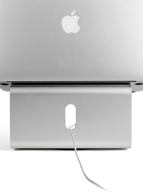 埃普 笔记本支架P-2铝合金mcbook办公室桌面旋转增高托架电脑架