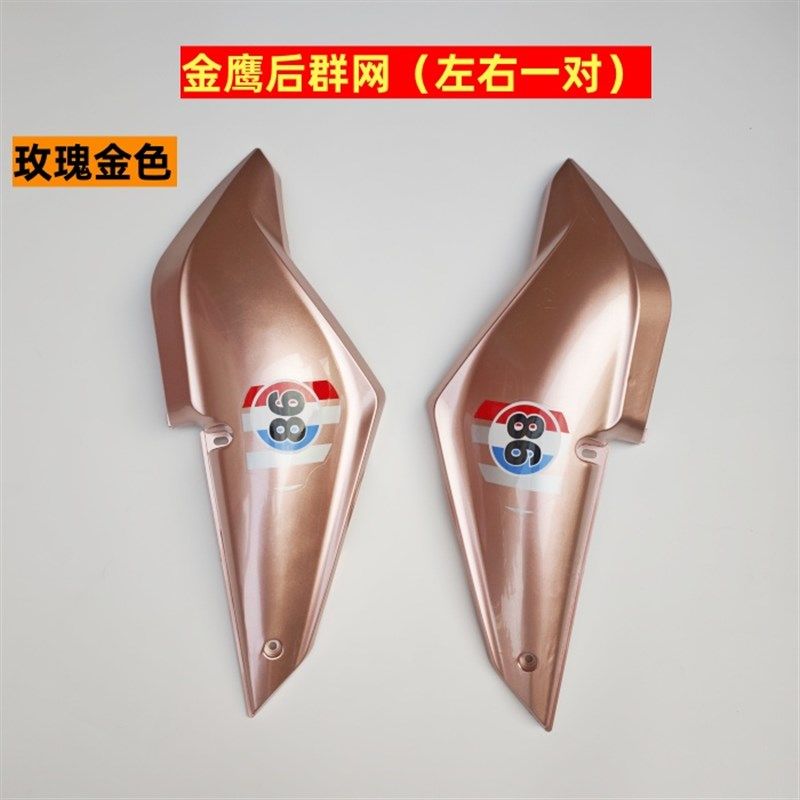 金鹰款电动车配件塑料件后护板后群网油漆件后两侧护板油漆件外壳