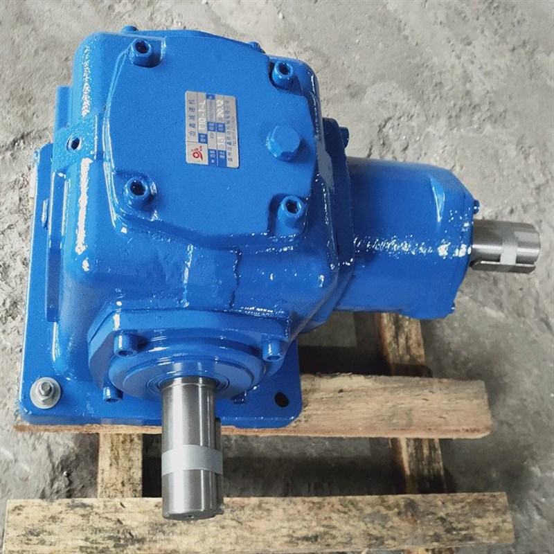 T型螺旋锥伞齿轮转向箱/90度直角换向器