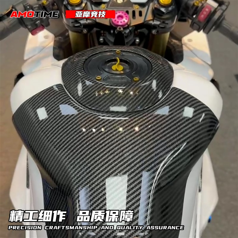 适用春风SR油箱盖加高油箱顶油箱包围装饰罩无损安装改装配件