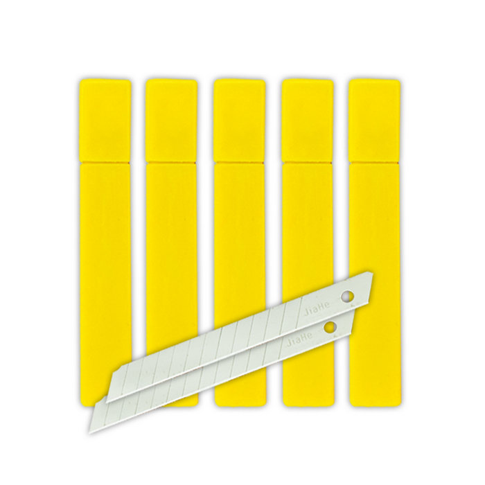 200片小号美工刀片嘉禾-贴墙纸刀片宽9MM小美工刀替换刀片