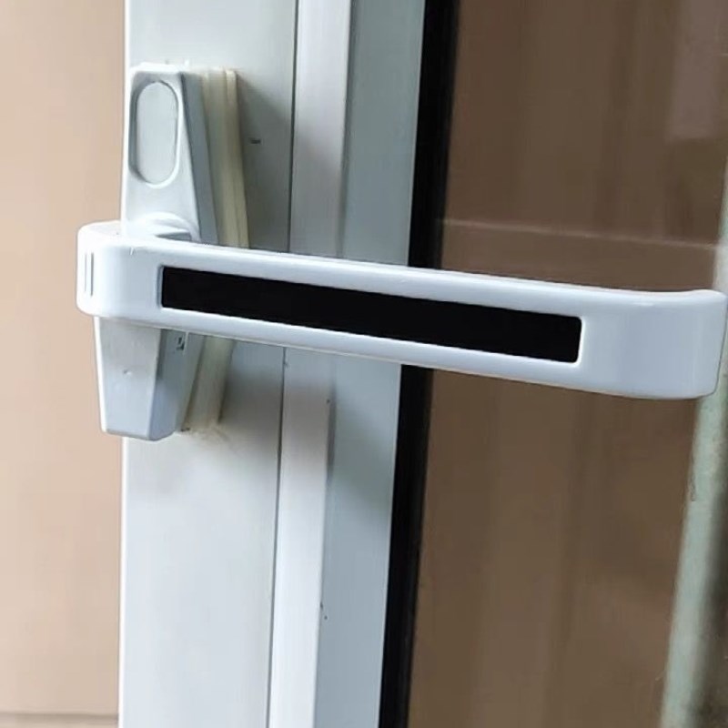 型窗户执手把手平开外推塑钢窗拉手铝合金窗户锁扣门窗七字执手