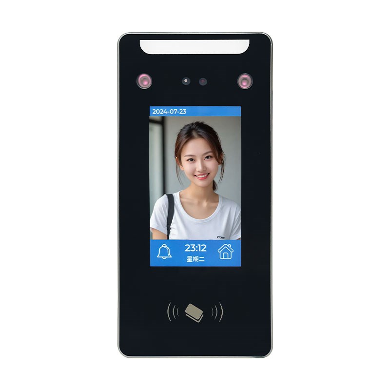 防水人脸门禁系统考勤一体机IC刷卡密码装智能锁动态刷脸磁力锁