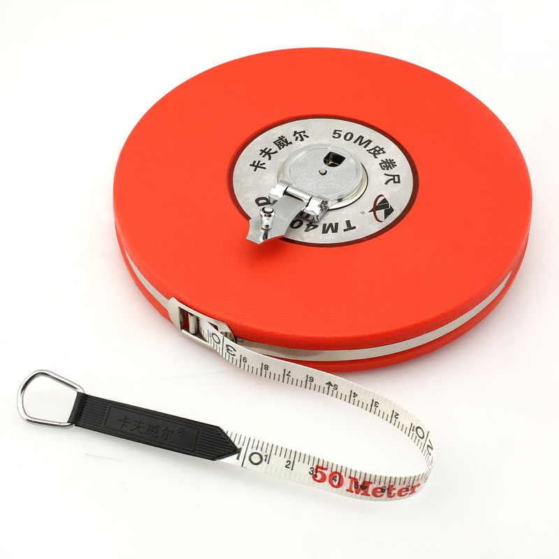 卷尺软20米30米50皮尺盘尺皮卷尺迷你米尺建筑测量木工装修工具