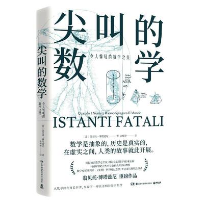 正版现货 尖叫的数学令人惊叹的数学之美 湖南科技 意翁贝托博塔兹尼责编刘竞译者余婷婷