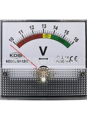 供应 机械设备电工仪表 指针式直流电压表BP-120S DC1mA 16V