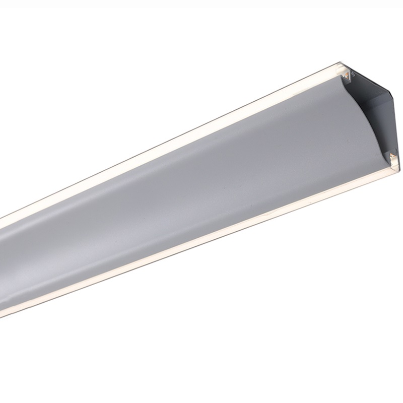 石膏线发光线条灯不吊顶免开槽两面发光LED顶角线洗墙灯氛围灯槽