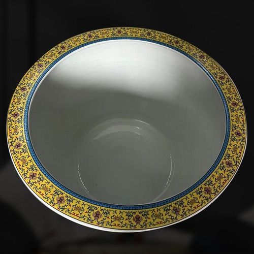 景德镇陶瓷鱼缸特大号金鱼缸客厅门海庭院睡莲荷花缸乌龟锦鲤书画