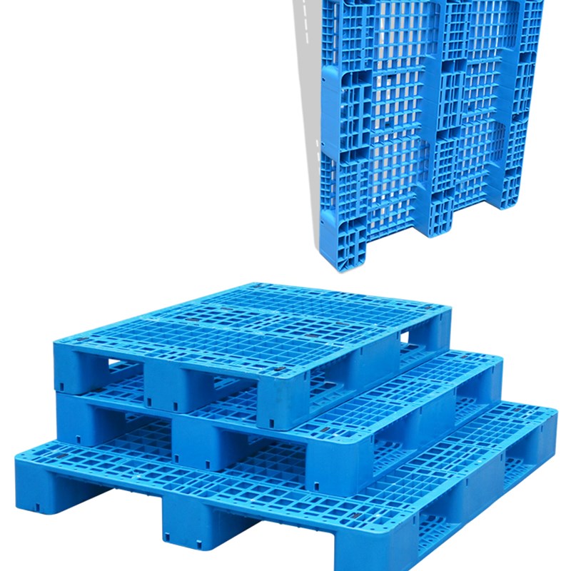 网格川字塑料托盘叉车货架物流卡板工业地堆超市仓库防潮垫栈托板