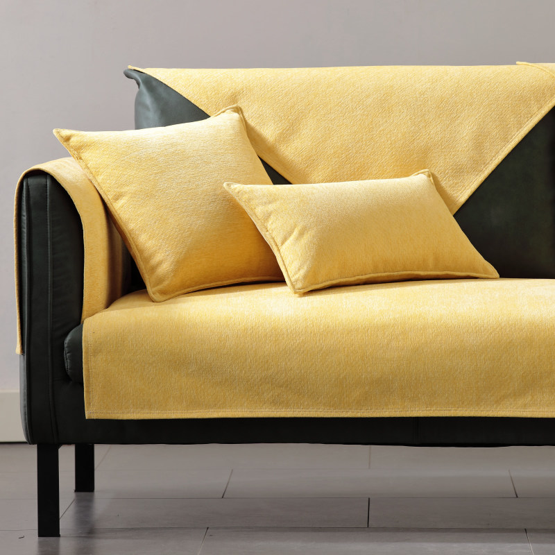 高档雪尼尔单人沙发垫子坐垫椅子垫单个学生椅垫软舒适防滑餐椅垫