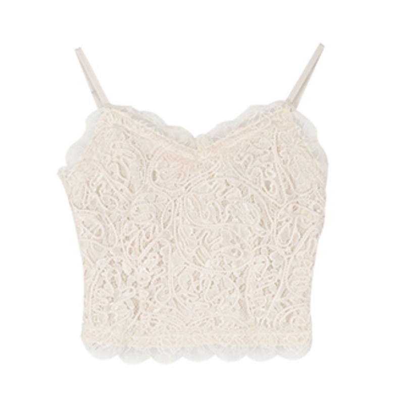 郭郭定制吊带上衣女春季新款2022年时尚蕾丝衫内搭打底小背心,女装/女士精品,背心吊带,淘宝优惠券,粉丝福利购,淘宝优惠卷