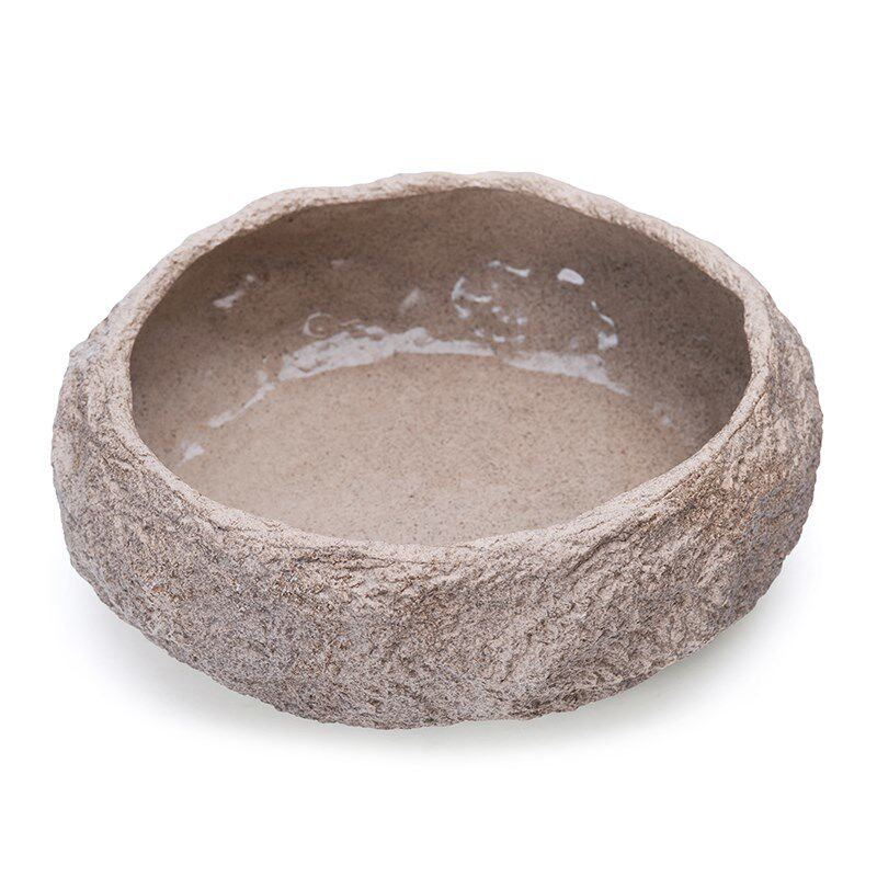 养鱼缸生态造景碗莲陶瓷花盆阳台水培池大号装饰仿石头乌龟金鱼缸