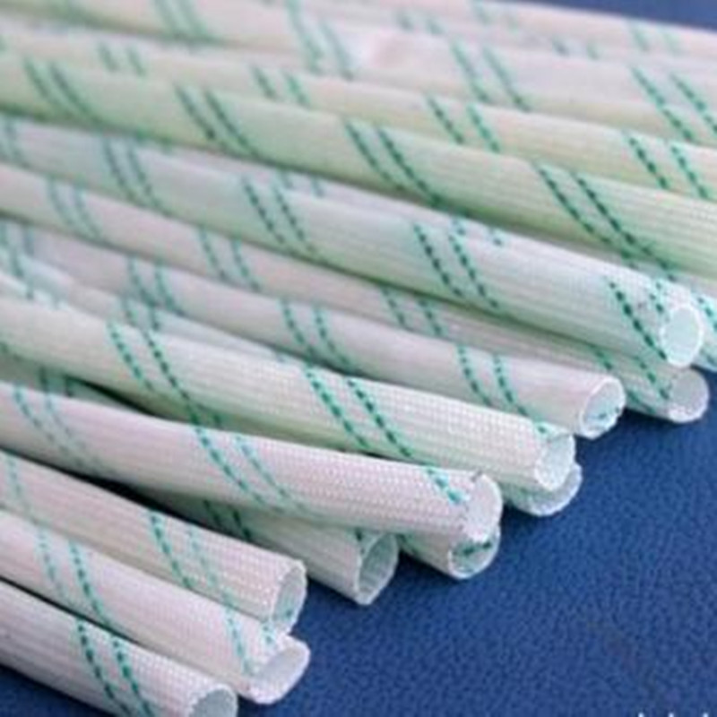 耐高温黄蜡管 绝缘套管玻璃纤维管1mm-50mm电线阻燃绝缘黄腊管