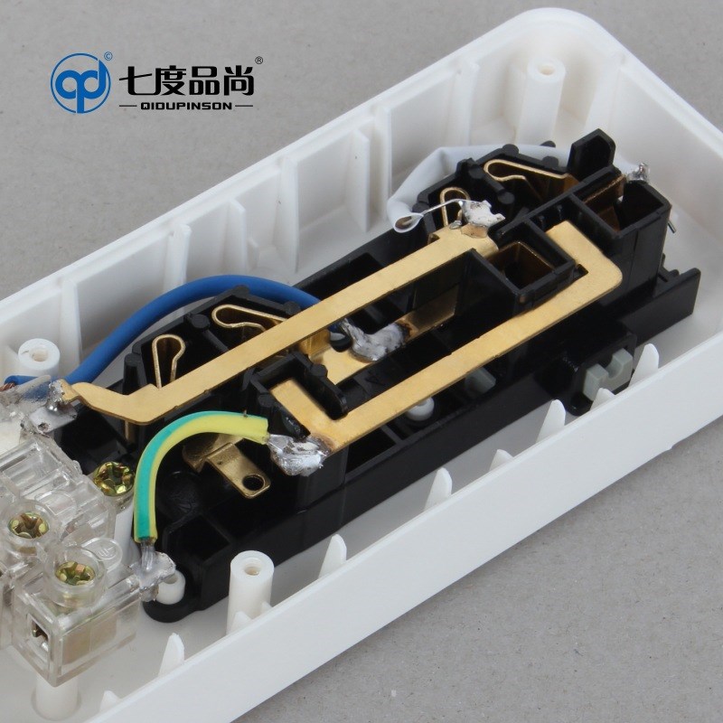 大功率4000W16A空调延长线插线板自接带粗线插排插板16安专用三孔