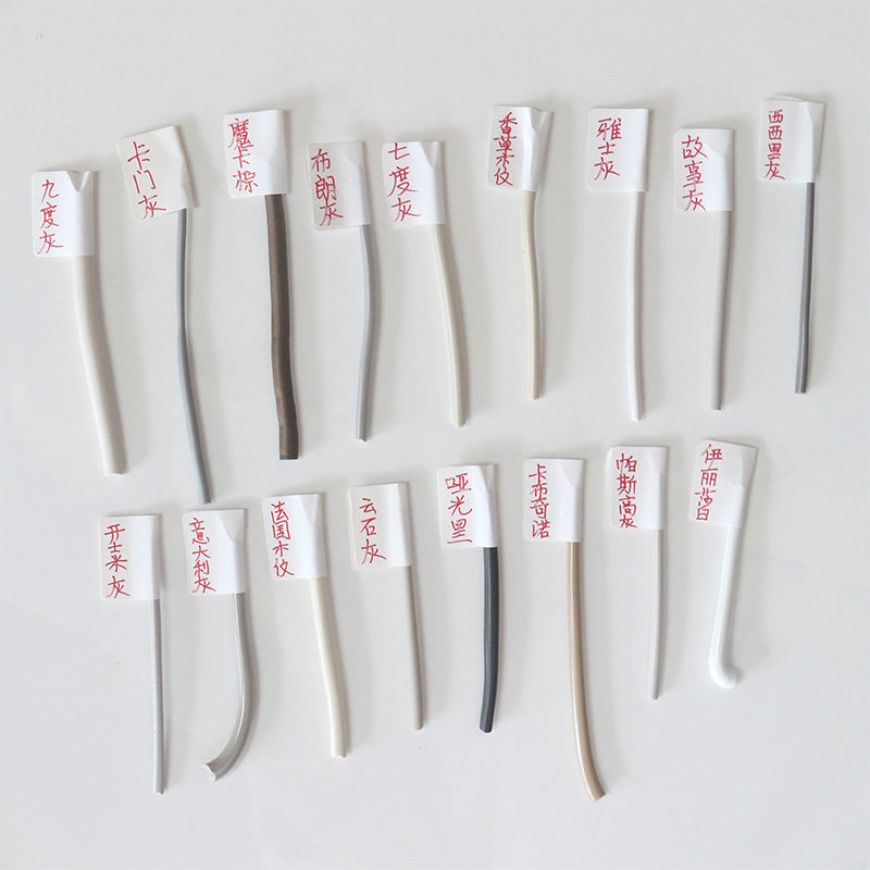 牵牛工匠哑光美缝剂色条 亚光 类似环氧彩砂