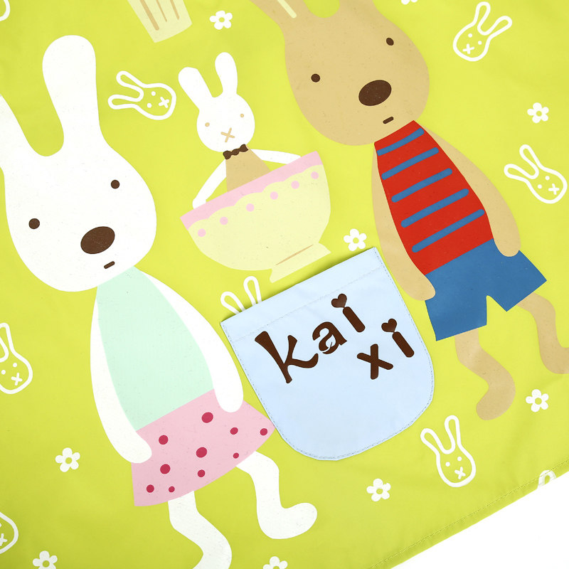 儿童防水围裙护袖套厨师帽护衣三件套装绘画画衣宝宝幼儿园吃饭衣,童装/婴儿装/亲子装,反穿衣/罩衣,淘宝优惠券,粉丝福利购,淘宝优惠卷