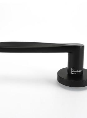 LT52-LLT52-L4551约执简手门锁4内室房门锁卧室黑色分体锁执手锁