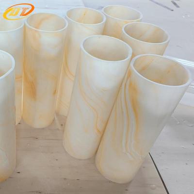 透光石灯筒光190石圆柱亚克力石云树脂吊顶发光透层板人造板石包