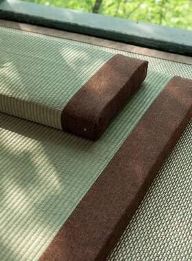 X冥EI3编打坐垫禅F77885T9修垫家用跪拜草静坐想垫蔺草加垫厚打坐