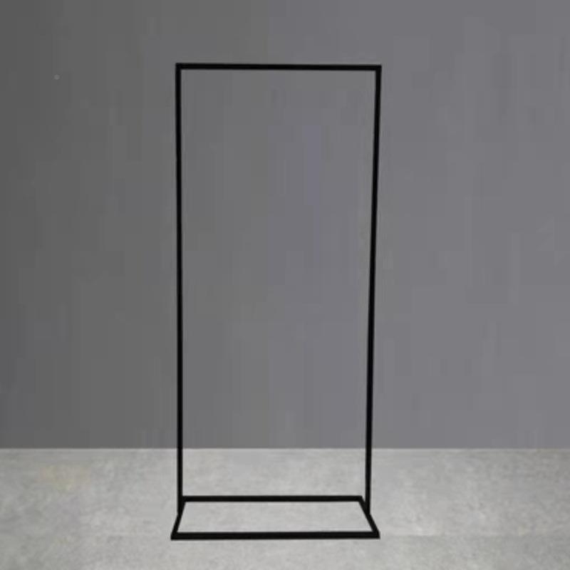 道具指示牌铁架子背景形架婚礼花艺加粗室内方拱门展示架迎架宾门