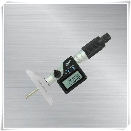 青数显深度千分0-100mm外径尺千分球测尺头29JHK-4-4量10