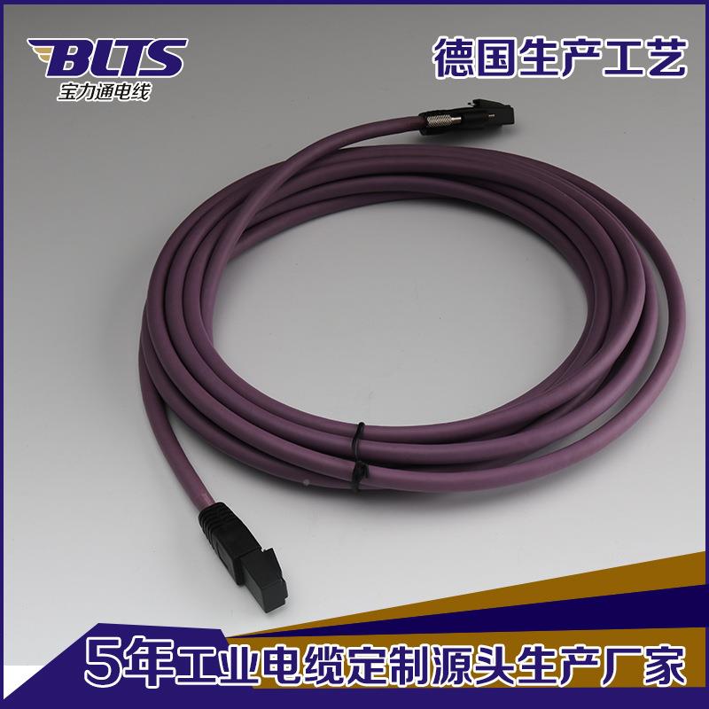 l工业相机Gie千兆网线RJ45接口gcbe高柔带LPW螺丝固定千兆以a太网