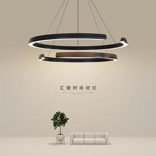 全光谱简护眼客灯厅吊2灯205年新款 现代约大气主249餐厅圆环中山