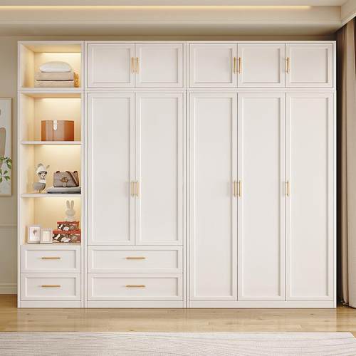 GVC衣型柜实木家用用卧室现代简约简易组衣橱出租房小户收纳挂装