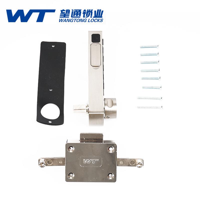 新款门柜按键电子锁C竖 S-2050-00A0电子密码锁 VX锁旋钮右旋开锁