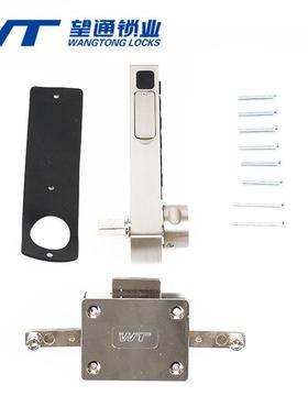 新款门柜按键电子锁C竖 S-2050-00A0电子密码锁 VX锁旋钮右旋开锁