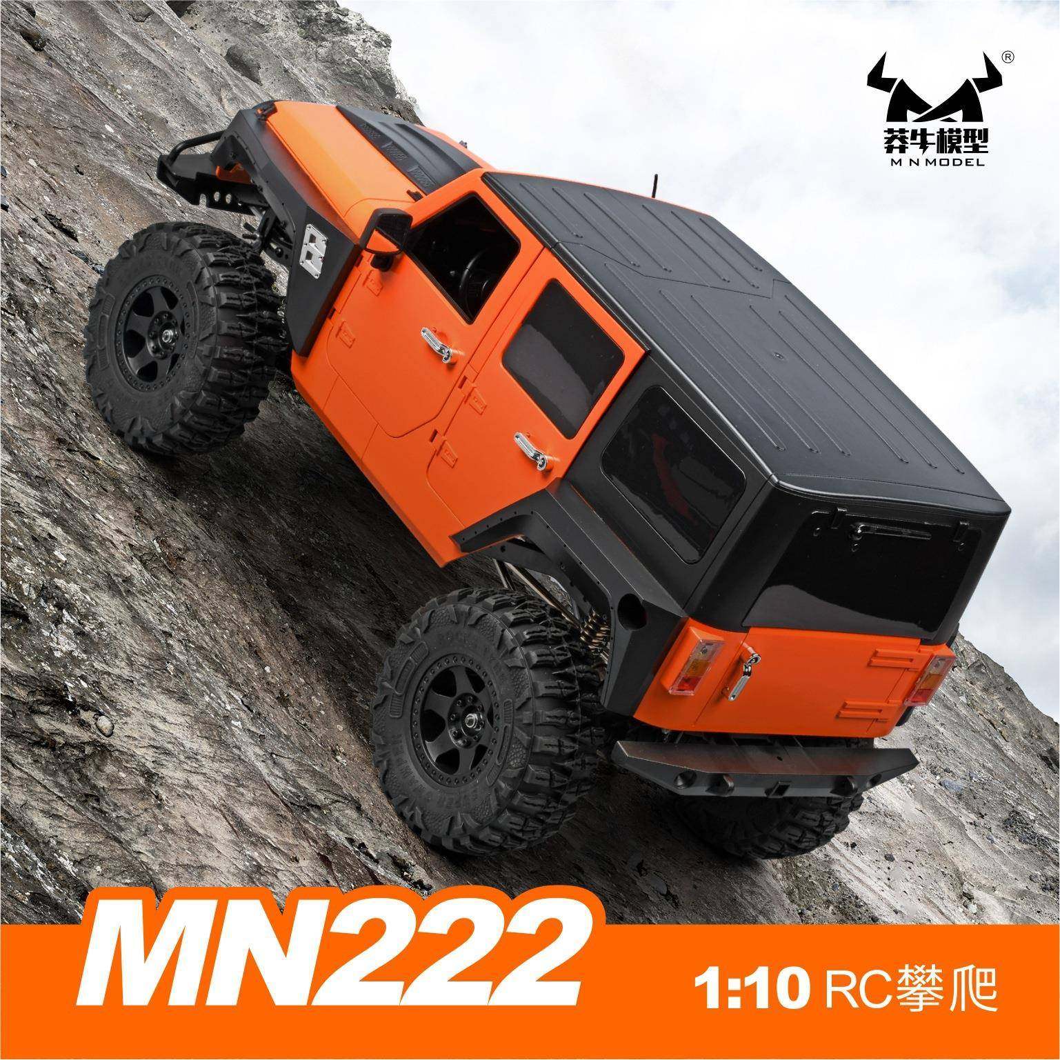 莽牛MN22TCH遥控2攀爬越野车1:业10例全比RC成人专四驱玩具模型跨