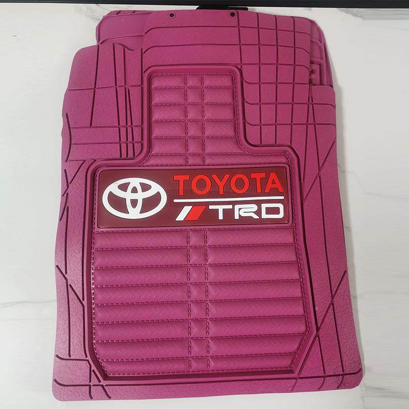 汽车脚垫通型用无品牌/地毯式防水耐磨脚踏主驾无驶单片乳胶异垫