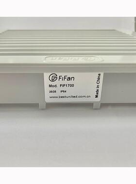 过系滤风扇FIF列BOG通风过叶滤网组百窗尘网防罩白色轴流风扇风机