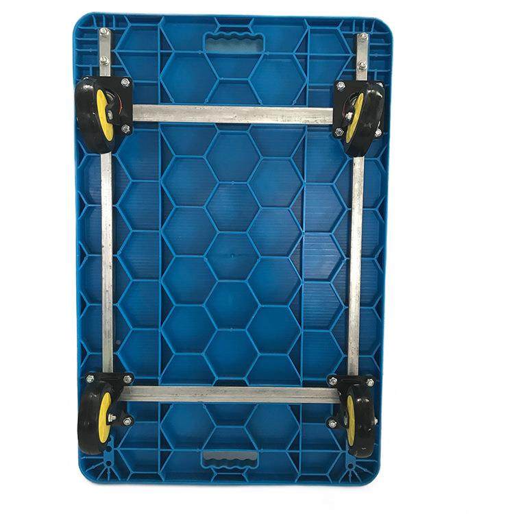 小推车平厂折家可叠板小拉车仓库快递搬运市推车摆NJR摊多色超推