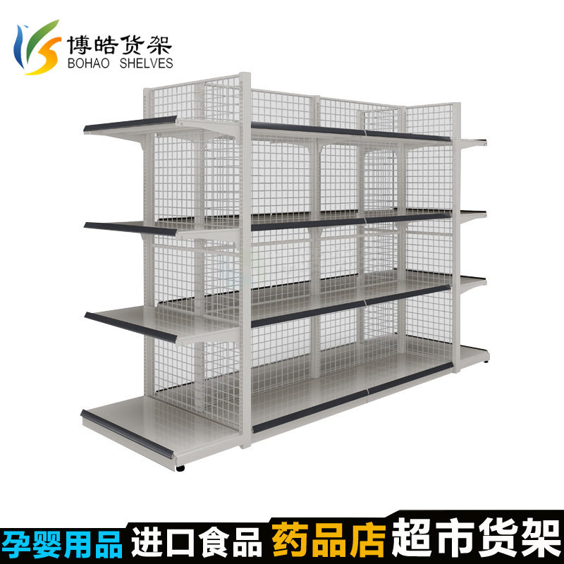 义乌产地日式铁艺超市孕婴货架