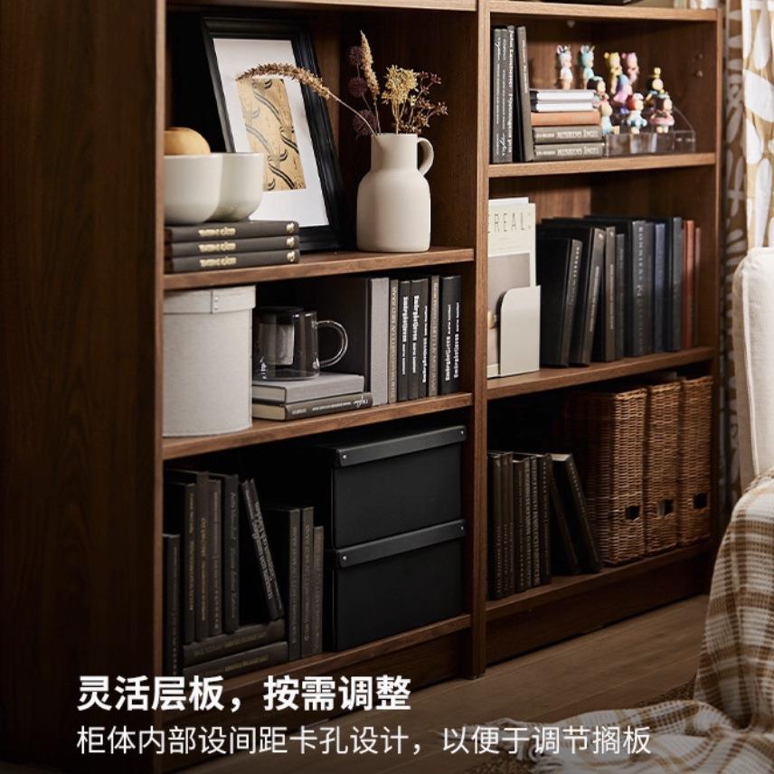毕利柜收纳柜书柜自由置组合靠墙子展储示柜物客柜厅落地ZNS物柜