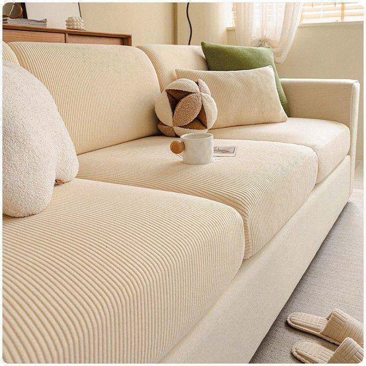 高弹力沙发罩2套02新全包套HCP笠四季通用防5滑防猫抓款坐垫子时