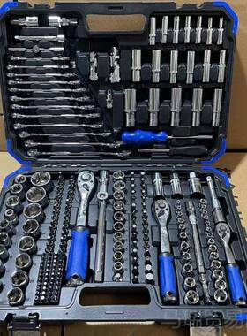 21CZM件套汽修工具套装汽1车维修组修组套维筒组套扳手合修车