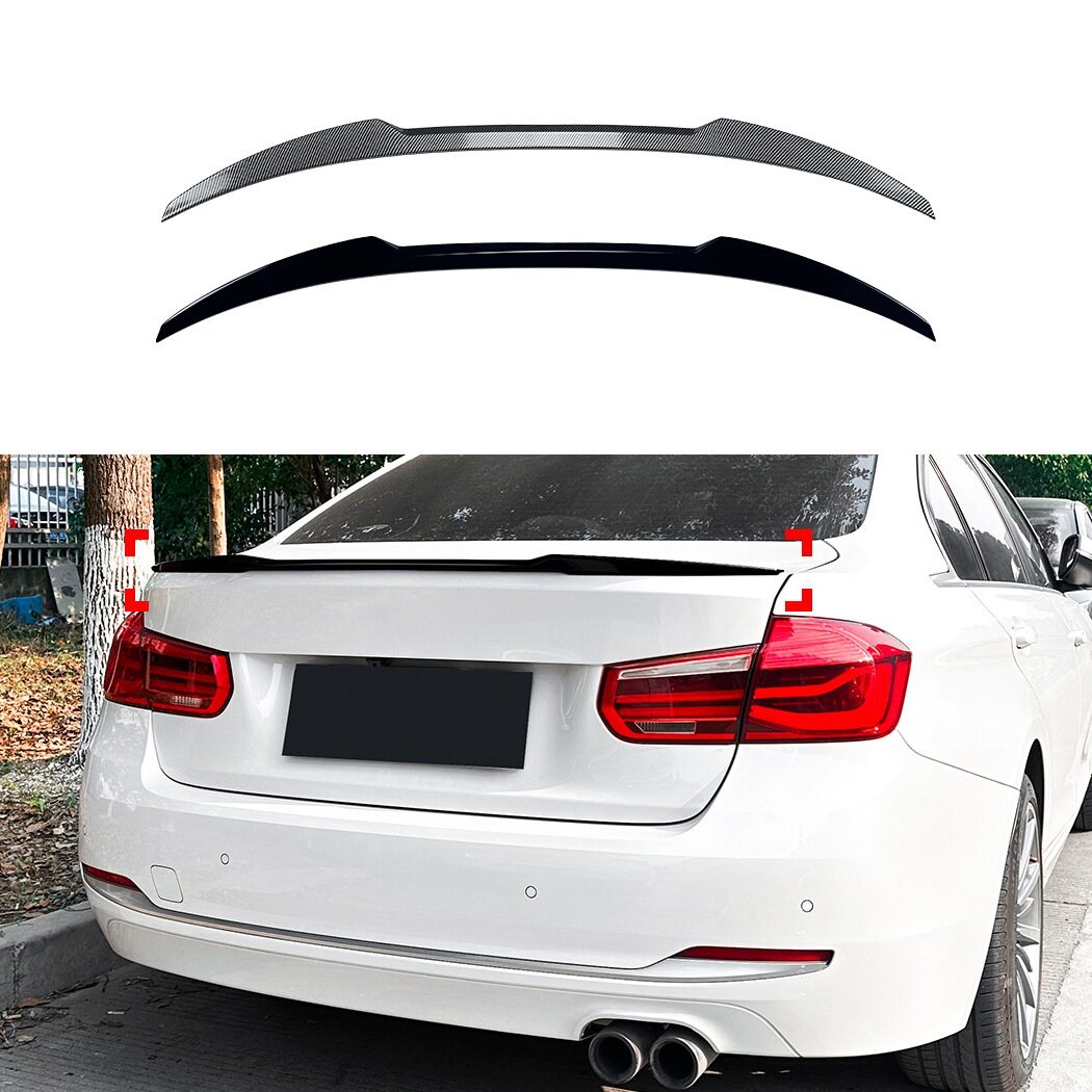 适用宝马3系F30 318i 320i 2013-2019 M4刀锋款尾翼扰流板改装