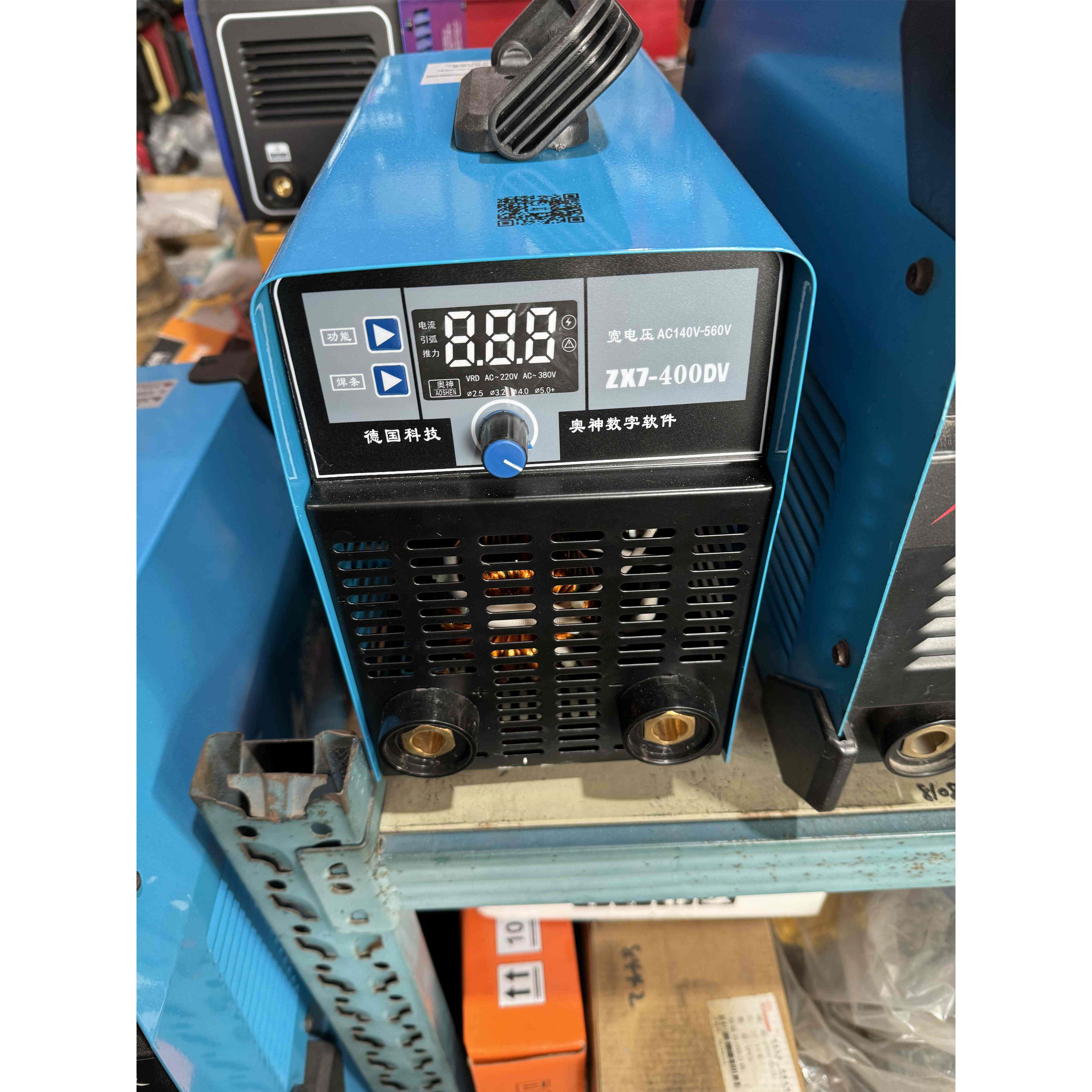 奥神ZXT-400DV双电压两用220V380V工业3.2 4.0焊条长焊电焊机